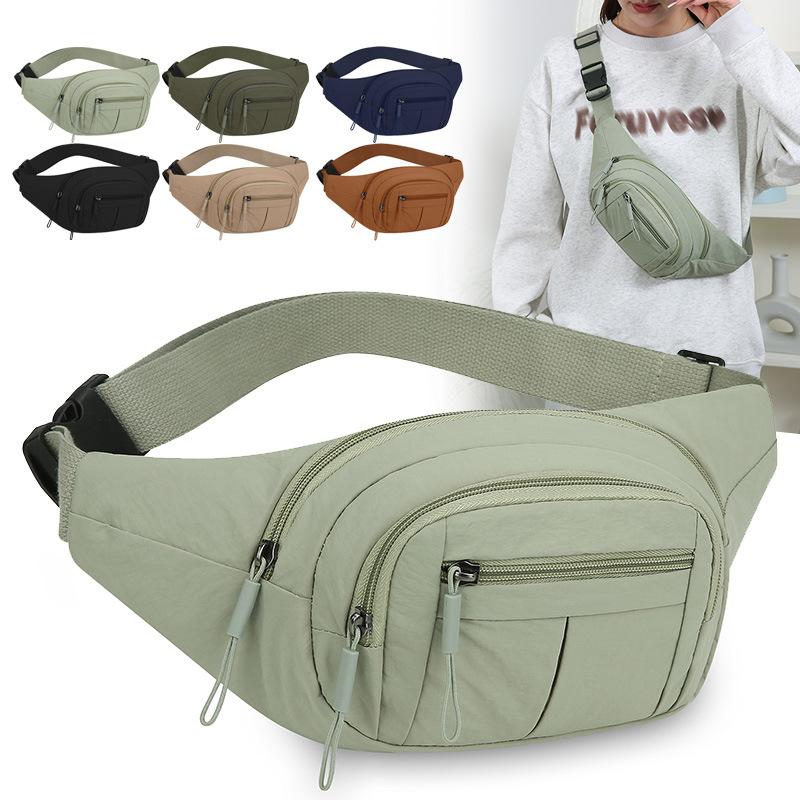 Waterproof Waist Bag for Men and Women Multi Pocket Fanny Pack with Adjustable Belt for Travel Hiking Outdoor Activities