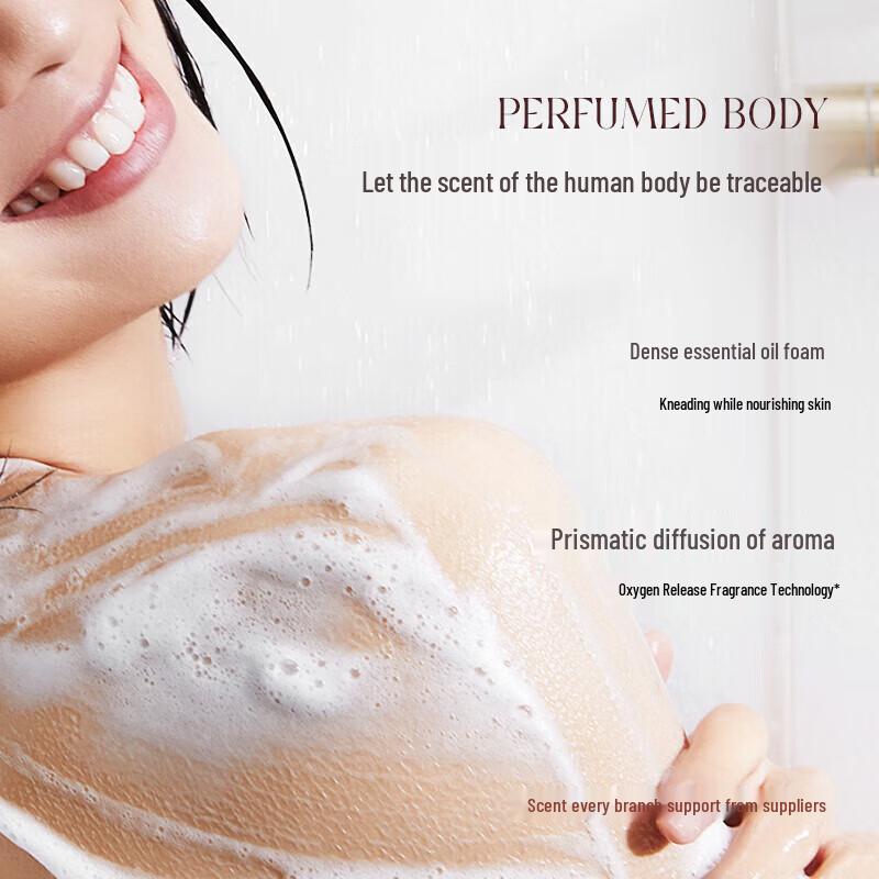 Qianxiang Summer Gardenia & Ylang-Ylang Fragrance Shower Gel