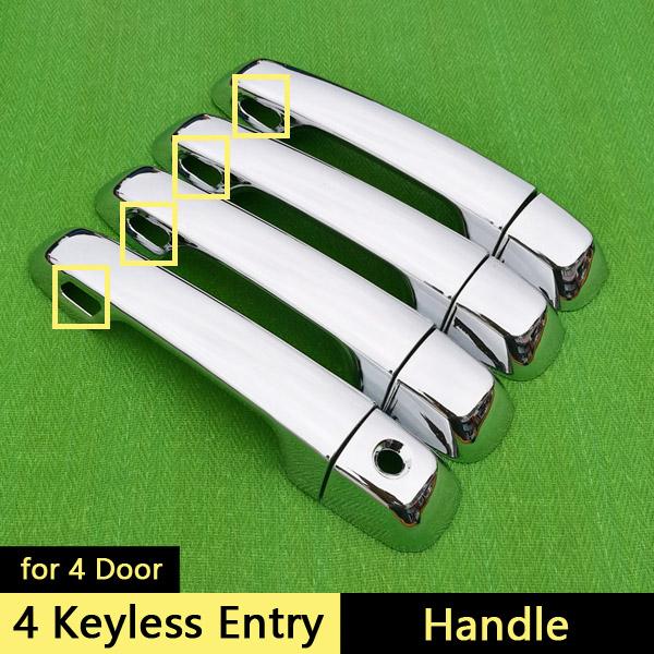 For Lexus GX460 2010 - 2017 Luxurious Chrome Handle Cover Trim Set GX J150 2011 2012 2013 2014 2015 2016 Accessories Car