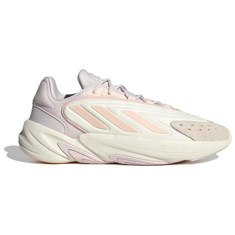 Adidas Originals Ozelia Leather Comfortable Versatile Minimalist Durable Breathable Low-Top Dad Shoes Unisex Sneakers Beige ID1124