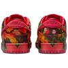 Le Magicien d'Oz x Nike Dunk Low SB Champ de Coquelicots Sneakers Unisexe Rouge Varsity-Rouge Or Universitaire FZ1291-600