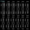 120Pcs Clear Crystal Nail Extension Forms - Acrylic Nail Extension Armor Tips For Salon  Diy Manicure