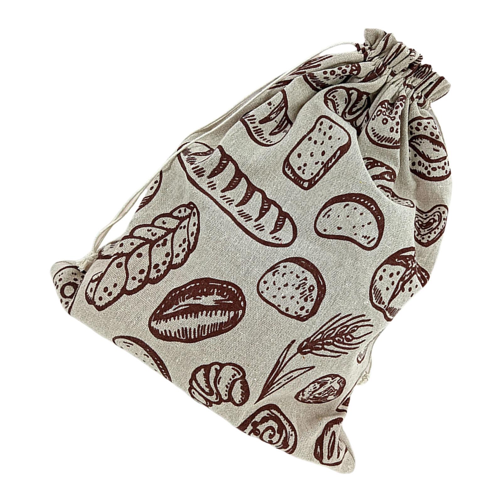 

Многоразовые мешочки из пчелиного воска из органического хлопка и льна для хлеба на закваске и выпечки для ежедневного использования