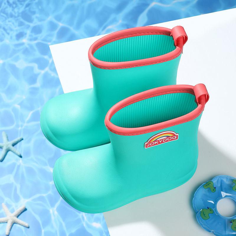 

Children s rain boots for girls and boys, lightweight for toddlers and babies EVA Water Shoes1-3Cute rain boots for kindergarten and elementary Inner Length20cm【200Cod