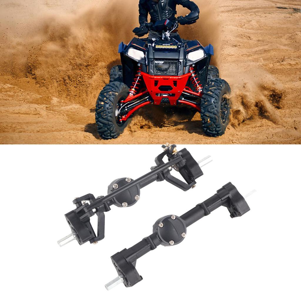 Metal Front Rear Axle Gear Box for WPL C14 C24 C34 C44 B14 B24 1/16 RC Car Upgrade Parts