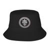 Custom Silver Filigree Fleur De Lis Bucket Hat for Unisex  Women  Fleur-De-Lys Lily Flower Summer Travel Beach Outdoor Fishing Cap