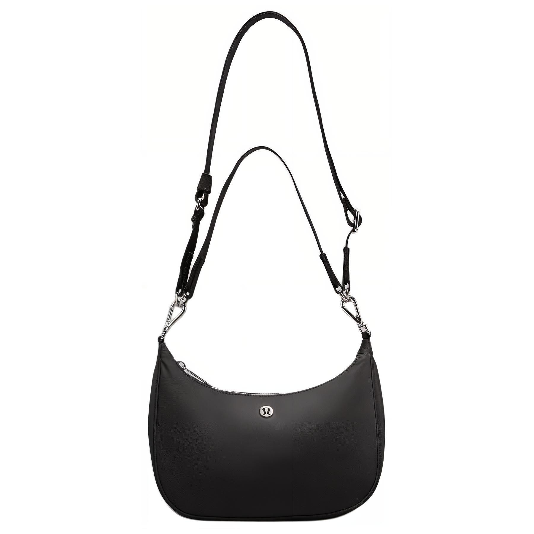 

Lululemon Adjustable 3L Casual Fashion Handheld Crossbody Bag Women bags Black LW9FFZS-0001 Black,Mini