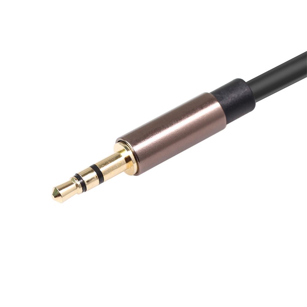 1 x 3.5mm-2RCA Audio Cable 30AWG 2RCA to AUX Cord 2-RCA to 3.5mm Y-Cable Adapter
