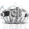 Seven-Head Digital Display Electric Bald Head Shaver: 5-in-1 Multi-Function Razor