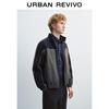 UR Herren Sportliche Colorblock Oversized Jacke