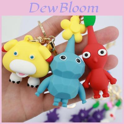 Pikmin 4 Keychain Pvc Cartoon Collectible Gift For Kids And Fans