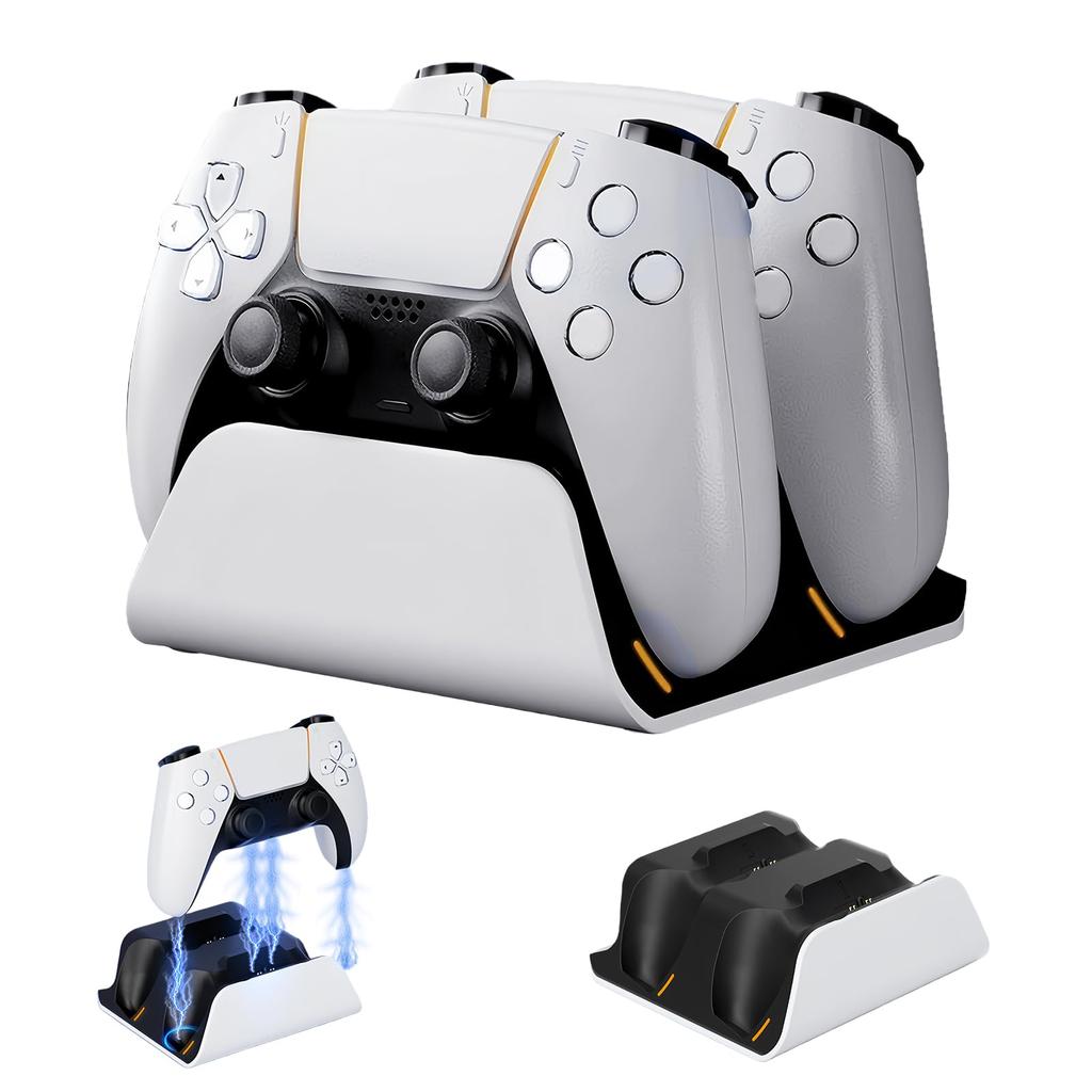PS5 Controller Charging Stand New Release AriKroii PlayStation 5 Controller Charger and Storage Stand with Fast Overcharge and Custom LED Indicator
