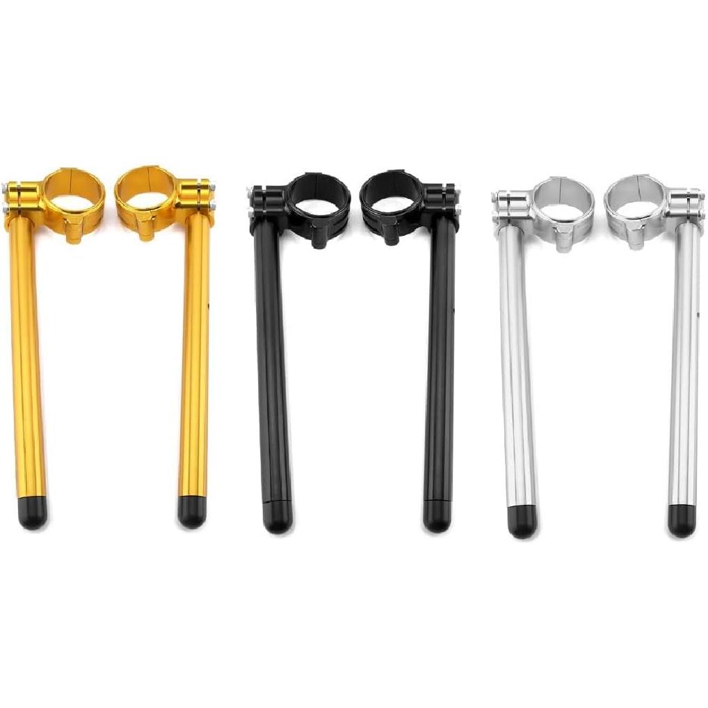 [Motorcycle Parts] 47mm Regular CNC Billet Aluminum Motorcycle Handlebar Clip-ons Handle Bars Clip ons for Yamaha R15 V3 YZF R3 2019 2020 2021 2022