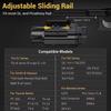 Richfire 1600 Lumens Pistol Gun Light Magnetic Rechargeable LED Strobe Lamp Compact Tactical LED Flashlight for 1913/GL Rail