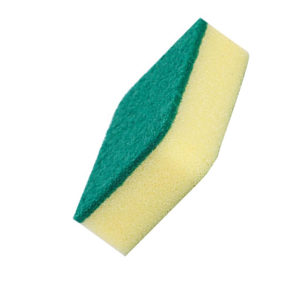High Density Sponge Round Corner Scrubber Brush Cleaning Tool Multi-Purpose Dish Household Garden Sink Accessories