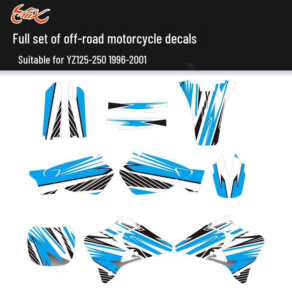 Yamaha YZ125/250 Off-road Decals (1996-2001)