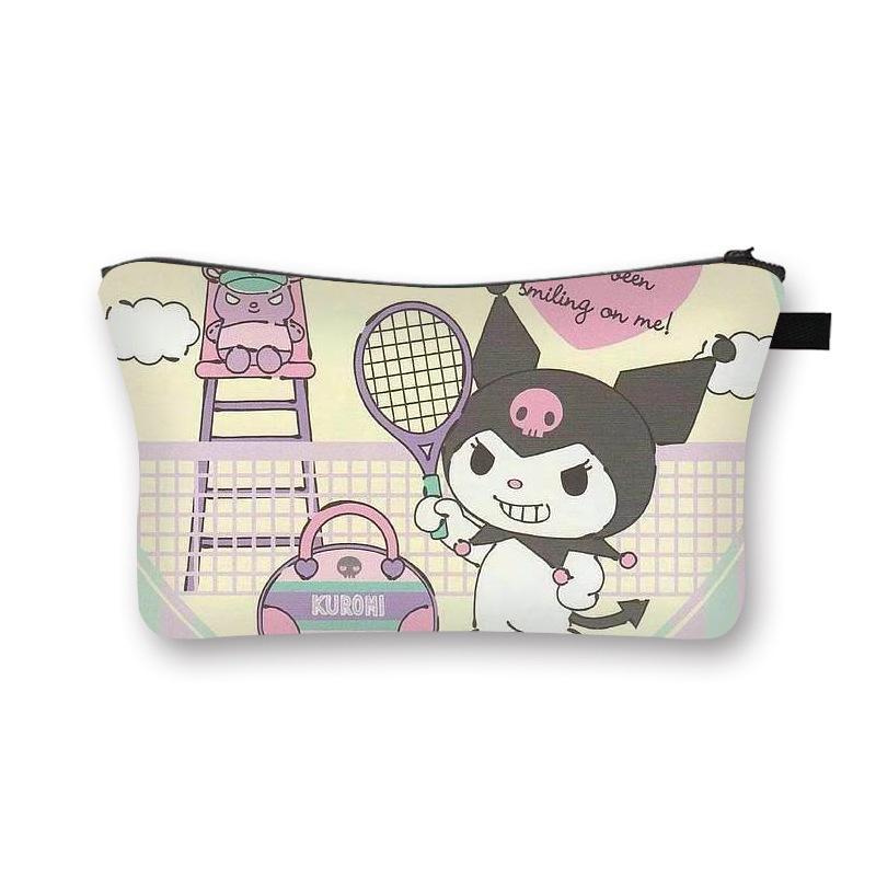 2023 Summer New Style Sanrio Cute Sweet Girl Makeup Bag Cartoon Student Storage Bag Wholesale Style A