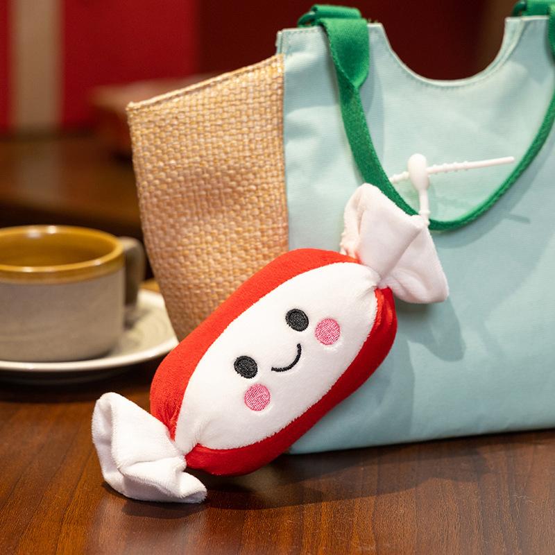 New Christmas Series Plush Doll Garland Sock Snowman Pendant Toy Elk Plush Pillow Home Decoration
