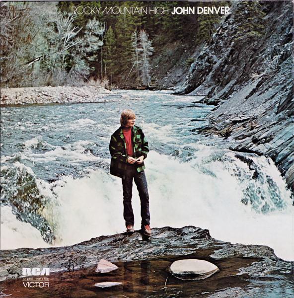 LP Record JOHN DENVER - Rocky Mountain High SF8308 RCA 1972 UK Rock Used