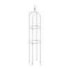 Plant Obelisk Trellis Climbing Plants Garden Tower Trellis Outdoor Rose Bush Support Rustproof Metal Trellis for Potted Plant Clematis Vine Jasmine