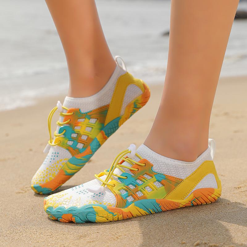Outdoor Five Finger Creeper Shoes Men's Beach Water Shoes East Beach Shoes Quick Drying Fitness Shoes Women's Swimming