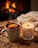 Soy Candle with a Wooden Wick + MULLED WINE