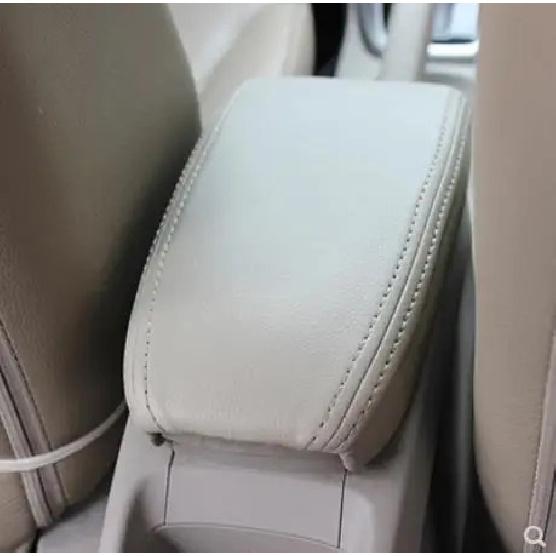 For Honda City 2008 2009 2010 2011 2012 2013 2014 Customzied Microfibre Leather Center Armrest Cover Car Accessories  Interior