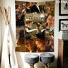 Titanic Movie Poster Tapestry Wallmounted Fashion Print Wall Decoration Atmospheric Background Cloth Gift