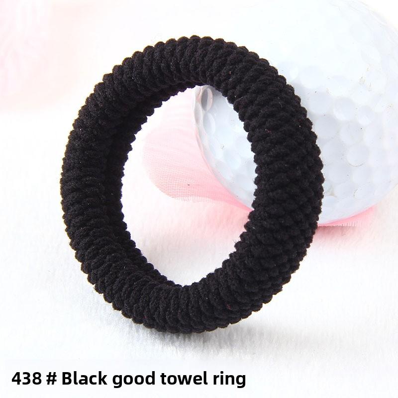 

Женский высокий хвост с расширенными и утолщенными махровыми резинками для волос, высокой эластичности и прочные резинки для волос 438#