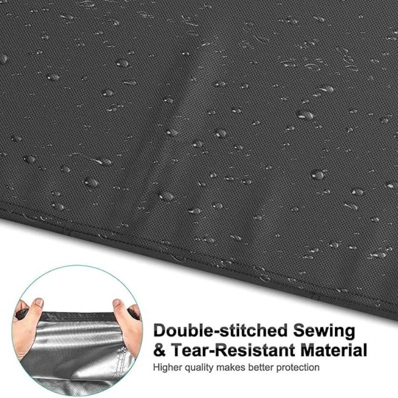 Oxford Cloth AC Outdoor Protective Cover - Dustproof, Ventilated, Weather-Resistant, Durable for Long-Term Use
