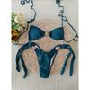 Starfish Strappy Thong Bikini Women Swimwear Female Sexy Swimsuit Solid Bathers Bathing Swimming Swim Suit Beachwear