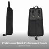 Drumstick Bag with Hanging Straps Portable Carrying Case for Drummers