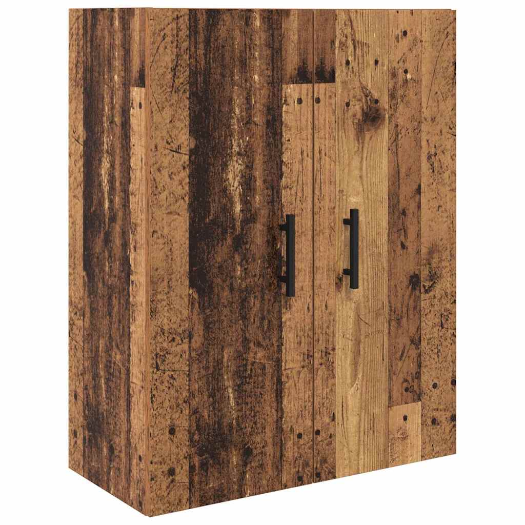 Highboard with Drawers 2 pcs Reclaimed Wood Look 69.5 x 34 x 180 cm