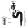 Flip Top Anti-Geruch Abflussrohr Set Küche Waschbecken Abfluss Versenkbare Desodorierung Filter Flexible Fallrohr Badezimmer Anti Verstopfung