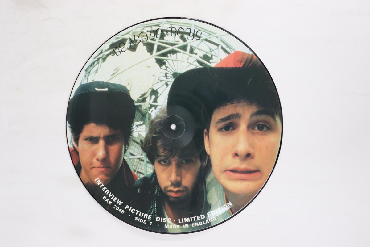 12inch Record BEASTIE BOYS Limited Edition Interview Picture D BAK2048 BAKTABAK 1987 UK Rap HipHopRB Used