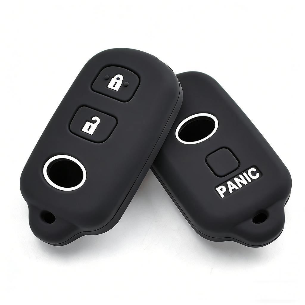 For Toyota FJ Cruiser Highlander 4Runner Celica Camry Corolla Echo Prius Yaris Tundra Avalon Silicone Remote Key Fob Cover Case