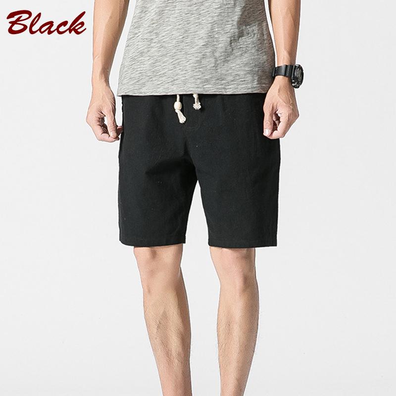 5 colori Estate Lino Bermuda Casual Lino Pantaloni Corti Spiaggia Uomo  Pantaloncini Elastico Vita acquista in modo economico — spedizione  gratuita, recensioni reali con foto — Joom