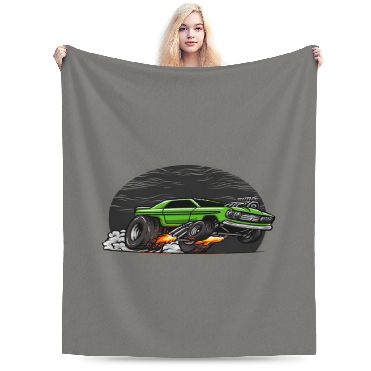 

Fast Sports Car Personalized Comfortable Gift An UltraSoft Micro Fleece Blanket 75x100cm 30x40in