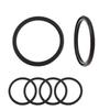 4Pcs Leakproof Bottle Lid Sealing Rings Black Replacement Seal Rings  Water Bottle Accessories
