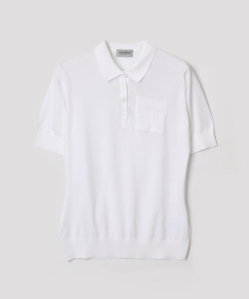 Jonseumedeulli Jenny Classic Polo Shirt Sea Island Cotton Knit Heritage 4 Colors