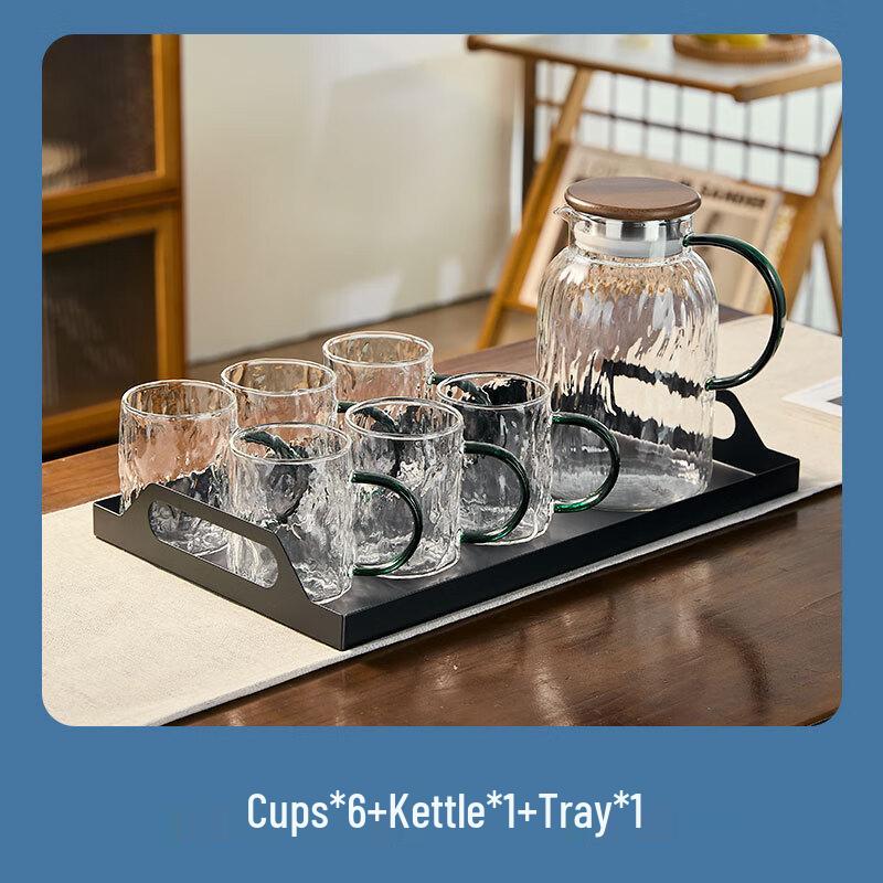 Iceberg Pattern High Borosilicate Glass Cup Set