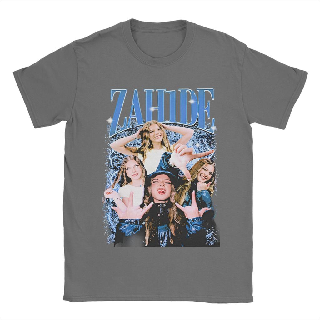 Retro Zahide Bootleg  Merch Men Women T Shirt 100% Cotton Tee Graphic Printed  T-shirt Clothes