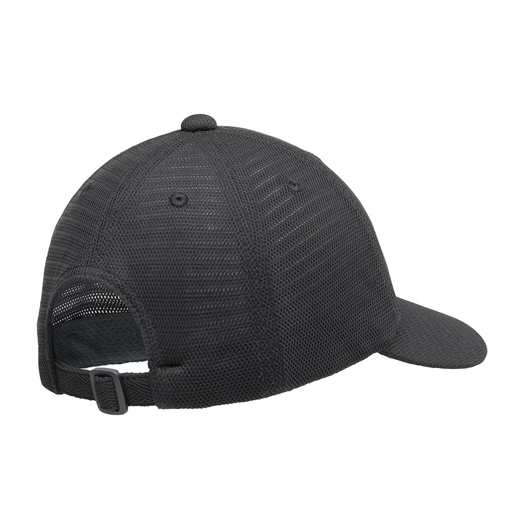 Mizuno Dry Aeroflow One Size Fits Most Highly Breathable Summer Heat Deodorizing Cap, C2JWB103, Men's, Black, (Head Circumference 56-60cm), Material,