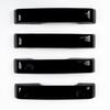 Door Handle Lid Smartkey Frame Glossy Black Cover Trim For - Ford F150