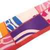 HERMES  062296S 13  scarf Red/Rouge Violet silk Women