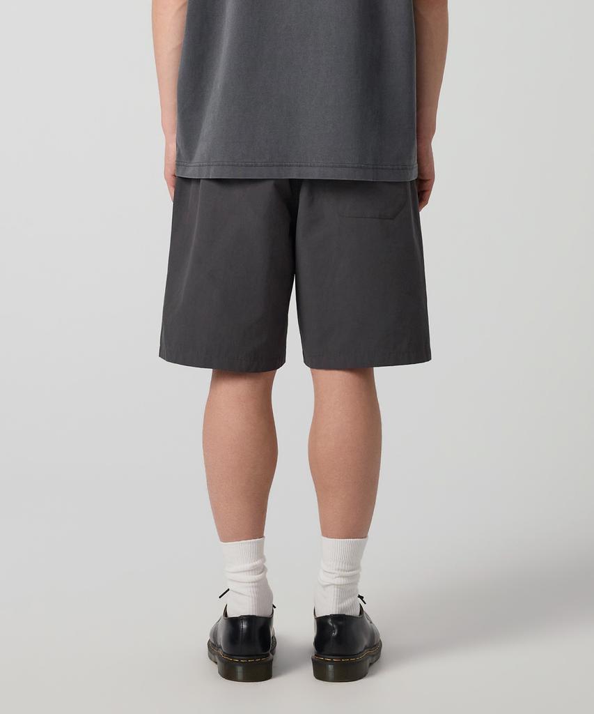 Champion C-Logo Woven Shorts Charcoal