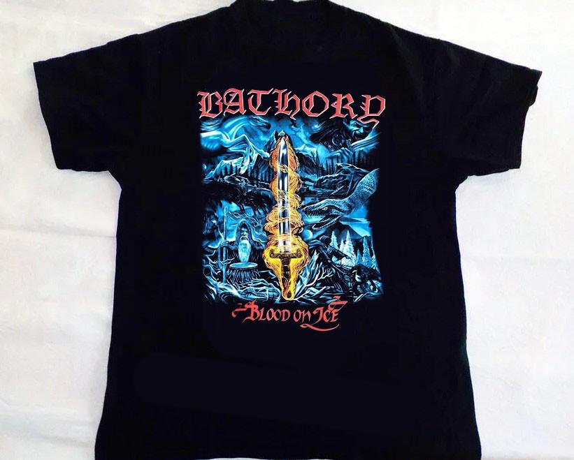 

Bathory band Tour Concert Tshirt Heavy Cotton unisex S5XL NZ156 Unisex T-Shirt S