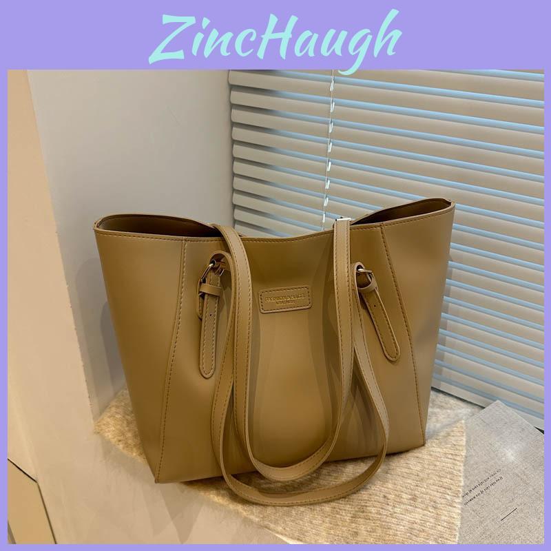 Stylish And Versatile Retro Tote Bag For Women In Chic Black Khaki And Brown Shades