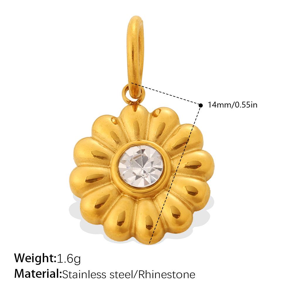 Fashion Personality Sun Moon Stars Sun Love Diy Bracelet Necklace Pendant Stainless Steel Accessories