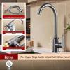 PKSUKB Kitchen Sink Hot/Cold Swivel Faucet